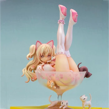 SkyTube Anime Seksīga Meitene Attēls Chiyuru Ilustrācija PVC Rīcības Attēls Stāvēt Japāņu Modeļa Rotaļlietas Statuja Kolekcijas Lelle Dāvanas