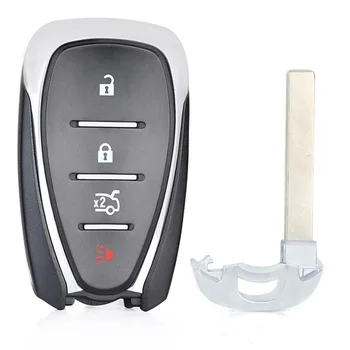 KEYECU Smart Tālvadības Auto Atslēgu Apvalks Gadījumā Ar 4 5 Pogas - FOB par Chevrolet Malibu Cruze Dzirksteles Cmaro Ekvinokcija Skrūve EV Trax