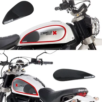 KODASKIN Motociklu 3D Oglekļa Tvertne Pad Decal Uzlīmes Emblēmu piederumi DUCATI SCRAMBLER sixty2 796 Scrambler 1100