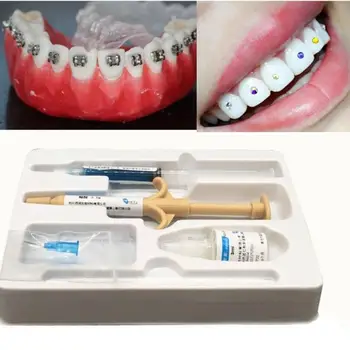 Zobu Leņķis Līmi Uzstādīt Mutes Dobumā Zobu Iekārtas Līmēšana Zobu Veselības Iekārtas, Zobārstniecības, Ortodontijas Aksesuāru G3N4