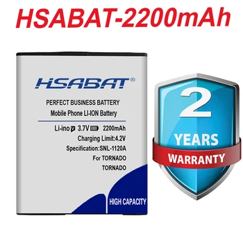 HSABAT 2200mAh Explay Tornado Akumulatoru EXPLAY TORNADO Akumulators