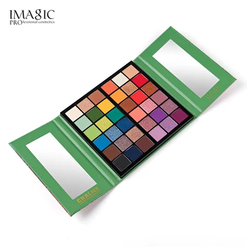 IMAGIC 36 krāsas grims eyeshadow palete matēts perlamutra spīdums eyeshadow palete metālisks spīdums pliks acu pigments kosmētikā