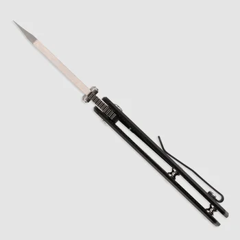Kizer salokāmo kabatas nazi Negodīgi Ki3480 titāna edc kempings knife medību nazis izdzīvošanas rīki