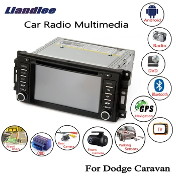 Liandlee Par Dodge Caravan 2008~2018 2 Din Android Automašīnas Radio, CD / DVD Atskaņotāju, GPS Navi Navigācijas Kartes HD Ekrāns Kameras OBD TV