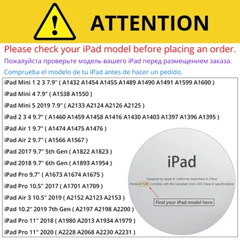 IPad 4 Gaisa 2020 10.2 2017 2018 2019 9.7 Gaisa 3 Pro 10.5 11 Mini 1 2 3 4 5 Smart Cover iPad 6 7 8 Paaudzes Gadījumā