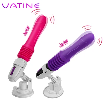VATINE Automātiskā Sieviešu Masturbācija Stiepjas Massager G-spot Seksa Rotaļlietas Sievietēm Seksa Mašīna Dildo Vibratoru