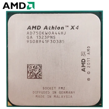 AMD Athlon II X4 750K Socket FM2 100W 3.4 GHz 904-pin Quad-Core CPU Desktop Procesors X4 750k Socket fm2