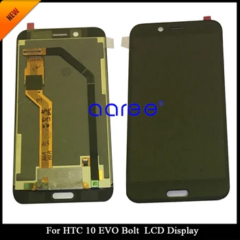 Testēti Gurantee Grade AAA HTC EVO 10 SKRŪVE LCD Displejs HTC 10 SKRŪVE EVO LCD Displejs Touch Digitizer Montāža
