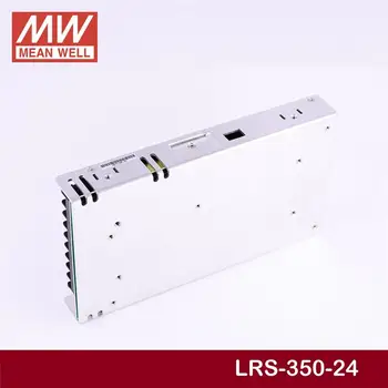 Stabila ir LABI, LRS-350-24 24V 14.6 A meanwell LRS-350 350.4 W Viena Izeja pārslēdzama Strāvas Padeve