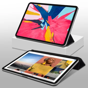 Lietā Par iPad Pro 11 2018 Smart Cover iPad Pro 12.9 2018 Gadījumā Ultra Slim Atbalsta Pievienot Maksa Par iPad 11 12.9 collu Gadījumā