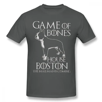 Staffordshire Bull Terjers T Krekls Spēli Kaulu House Boston Pastnieks Nāk T-Krekls Mens Tee Kreklu Plus lieluma