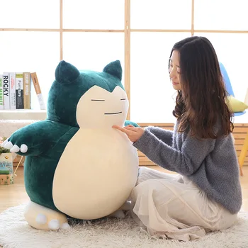 30cm Snorlax Plīša Rotaļlietas Anime Jaunas Reto Mīkstu Pildījumu Dzīvnieku Lelle Par Ziemassvētku Dāvanu 12inch