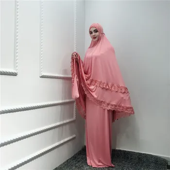 Abaya Dubaija Turcija Islāmu Hijab Musulmaņu Kleitu, Kopa Kaftan Abayas Sievietēm Jilbab Caftan Lūgšanu Apģērbu Ramadāna Elbise Drēbes Femme