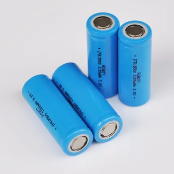 2-10PCS 3.2 V 18500 uzlādējams litija akumulators LiFePo4 šūnu 1100mah saules LED gaismas