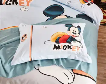 Disney Mickey Mouse Spilvens Viltus-48*74cm Zēniem Guļamistaba Dekori 19*29 collu Spilvens gadījumā bērni Spilvena Segums 1 gab., Bērnu Mājās