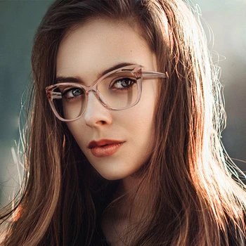 Ir 2021. Jaunu Modes Optisko Anti-zilās Brilles Rāmis Sievietēm Zīmola Luksusa Skaidrs Laukumā Brilles Sieviešu Briļļu Oculos Feminino