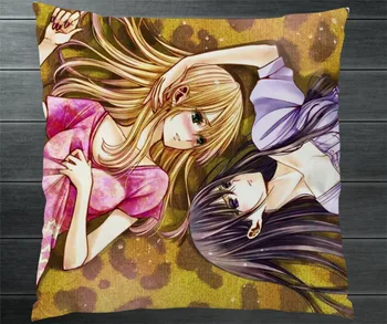 Anime Citrus Aihara Yuzu Aihara Mei Skūpsts Sānos Divas Spilvendrānas Hugging Spilvens, Spilvenu, Lietu Vāku Otaku Manga Cosplay Dāvanas