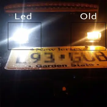 Universālā 23Pcs Auto LED Interjera Apgaismojums Spuldzes Komplektā BMW X5 E53 2000. - 2006. Gada Baltā Dome Bagāžnieka Licences numura zīmes Lukturi Komplekts