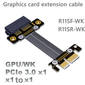 PCIE 3.0 X1 jaunu video karti pagarinātāju PCIE x1 uz PCIE x16 3.0 pilnu ātrumu stabils, kas nav-usb kabelis