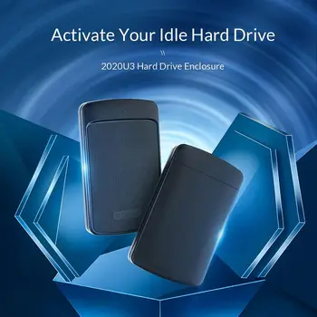 ORICO HDD Case 2.5 Collu SATA USB 3.0 Cieto Disku Gadījumā, Rīks, Bezmaksas 5Gbps SSD disks 4TB HDD korpuss ar Auto Gulēt