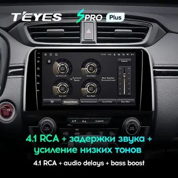 TEYES SPRO Plus Honda CRV CR - V RT 5 RW 2016 - 2018 Auto Radio Multimediju Video Atskaņotājs Navigācija GPS Android 10 Nav 2din 2 d