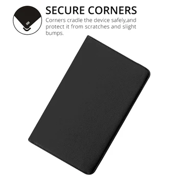 360Degree Rotējošo Ādas Smart Shell Cover Case for Apple iPad mini 1 2 3 Stāvēt Flip Folio Ekrāna Aizsargs, Coque 7.9 Būtiska