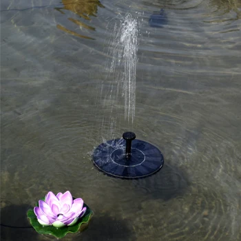 LumiParty Saules Putnu vannas Strūklakas Sūkņa Āra Laistīšanas Iegremdējamais Sūknis Brīvi Stāvoša Ūdens Sūkņi ar 1.4 W Saules Panelis
