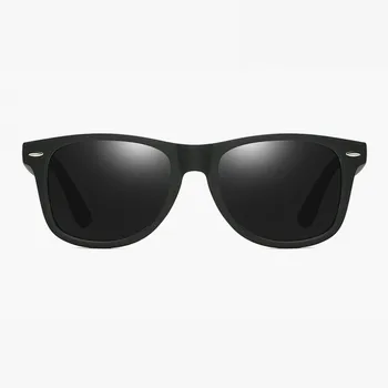 Modes Polarizētās Saulesbrilles, Vīriešu un Sieviešu Braukšanas Laka Punkti Melnu Rāmi Briļļu Vīriešu Saules Brilles UV400 Stariem, Saulesbrilles