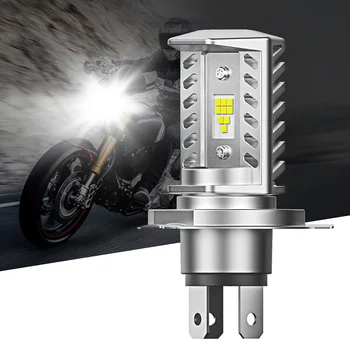 1600LM H4 Led Motocikla priekšējo Lukturu Spuldzes 15W Hi/Lo Tālu 6500K Gaismas Baltā Braukšanas Gaismas, Motociklu, Moto, Velosipēdu Lukturu Lampas 12V