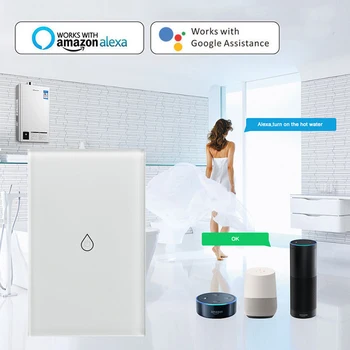Smart Wifi Ūdens Sildītāja Slēdzi, Katla Slēdži Ar Alexa, Google Home ASV PLUG DARĪT