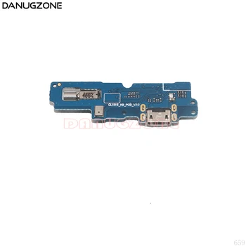 10PCS/Daudz Par ASUS Zenfone 4 Max Pro X001D ZC554KL USB Uzlāde Dokā Jack Spraudnis-Ligzda Port Savienotājs Maksas Valdes Flex Kabelis