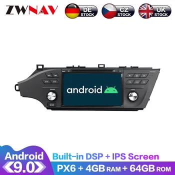 Android 9 IPS Ekrānu PX6 DSP TOYOTA Avalon 2016 2017 Auto DVD Player, GPS, Multimediju Atskaņotājs, Radio, Audio Stereo Galvas Vienības