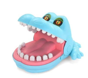 Krokodils haizivs pirkstu bite spēles, bite rotaļlietas ar skaņu, jautru spēles bērniem, dāvanas, svinību, dažas interaktīvas izklaides