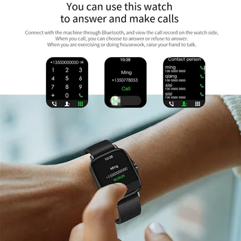 Ir 2021. Jaunu Smart Skatīties Bluetooth Smart Zvanu Sporta asinsspiediens, Sirdsdarbības Monitoringa Vīriešu Sieviešu Pulksteņi PK Smartwatch GTS 2