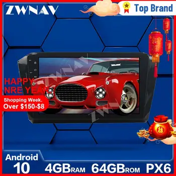 PX6 4+64GB Android 10.0 Auto Multimedia Player Volkswagen Magotan 2016 GPS Navi Radio navi stereo IPS skārienjutīgais ekrāns, galvas vienības