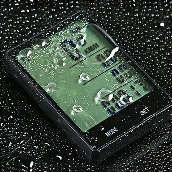 Ūdensizturīgs GPS Velo Datoru Bezvadu Un Vadu MTB Velosipēds Riteņbraukšana Odometra Hronometrs Spidometrs Skatīties LED Digitālo Likme