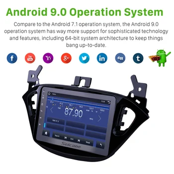 Seicane Android 10.0 8 collu GPS Navigācija Radio Opel Corsa. Gadam -2019/Opel Adam 2013-2016 Vadītājs Vienību Auto Multimediju Atskaņotājs