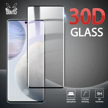 30D Izliektas Rūdīta Stikla Vivo X60 Pro+ Plus / Pro / X51 5G Ekrāna Aizsargs Anti Glare Izliekta Stikla Vivo X50 Pro+