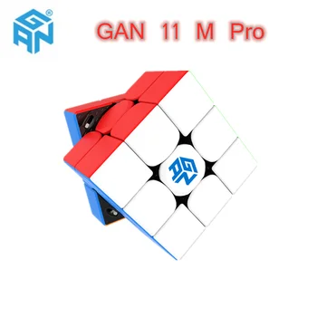 GAN 11 pro GAN Kuba Magnētisms GAN 11 M Pro Magnētiskais kubs 3x3x3 Ātrums cube 3x3x3 Profissional puzzle cube Rotaļlietas Spēcīgs GAN core
