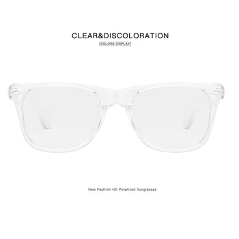 Braukšanas Saule Photochromic Polarizētās Saulesbrilles, Vīriešu Zīmola Dizainere Braukšanas Aizsargbrilles Vīriešiem Clacssic UV400 Vīriešu Saules Brilles