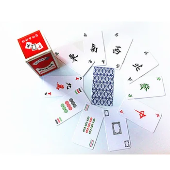 144 GAB Mahjong Puzzle Board Spēles Ģimenes/Personas Vecākiem Ūdensizturīgs Kartes Spēle Izklaide
