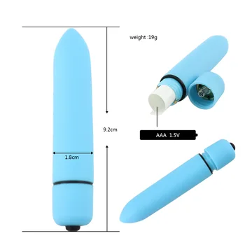 10 Ātruma Lodi Vibrators, Dildo, Vibratori AV Stick G-spot Klitora Stimulators Mini Seksa Rotaļlietas Sievietēm Maturbator Seksa Produkti
