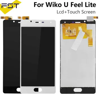 Augstas Kvalitātes wiko U Justies Ministru LCD ekrānu un Touch Screen Montāža Telefonu Piederumi wiko U Justies Lite +Tools+Līmi