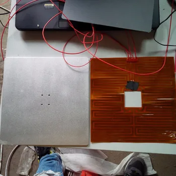 Tiertime Kickstarter projekts Ceteus 3D printeri uzlabot sildītājs gulta 24V 100W Heatbed Sildītājs+Thermistor, lai TAA un ABS drukāšana