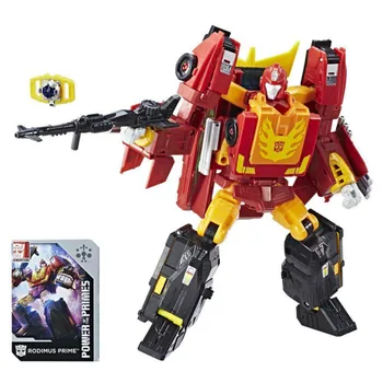 JAUNU Hasbro Transformers Paaudzēm - Rodimus Prime (Jauda Primes Līderis Klase) 25cm PVC Rīcības & Rotaļlietu Skaitļi E0902