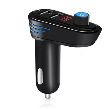 Haina Auto USB Automašīnas Lādētājs Bluetooth Raidītāju Rokās Bezmaksas MP3 Mūzikas Atskaņotājs, FM Modulators, Frekvenču Displejs TF Kartes, U Diska AP02