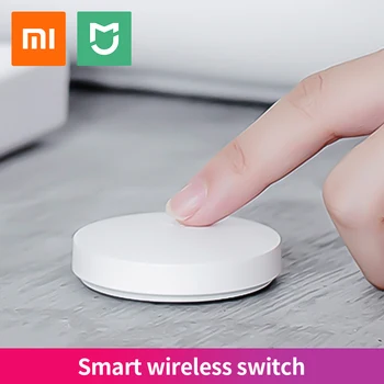 Xiaomi Mijia Bezvadu Smart Home Slēdzis Saprātīga Wifi iekšējās Kontroles Centra Daudzfunkciju Ierīces strādā ar M ihome app