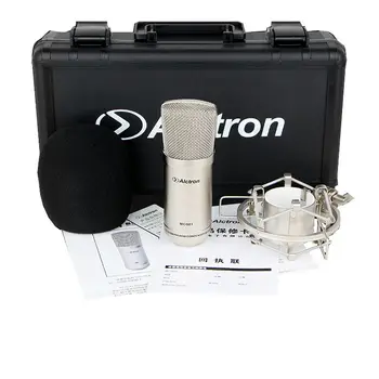 Alctron MC001 Kondensatoru Mikrofonu, Ierakstu Studija Microfono Ierakstu Profesionālā live K dziesma enkura mikrofons