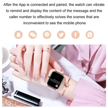 LIGE Jaunu Bluetooth Zvanu Smart Skatīties Sieviešu skārienekrānu Fitnesa Tracker asinsspiediens Gudras Sievietes Smartwatch Vīrieši Xiaomi Huawei