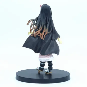 16cm Anime Demon Slayer Kimetsu nav Yaiba attēls Kamado Tanjirou Nezuko PVC Rīcības Attēls Karavīrs Modelis Figuals Rotaļlietas, Dāvanas